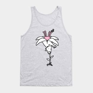 Cow flower Tank Top